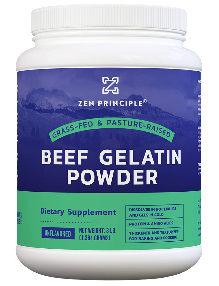 Gelatin Powder for Healthy Hair, Skin, Joints & Nails. Paleo and Keto Friendly Cooking and Baking.