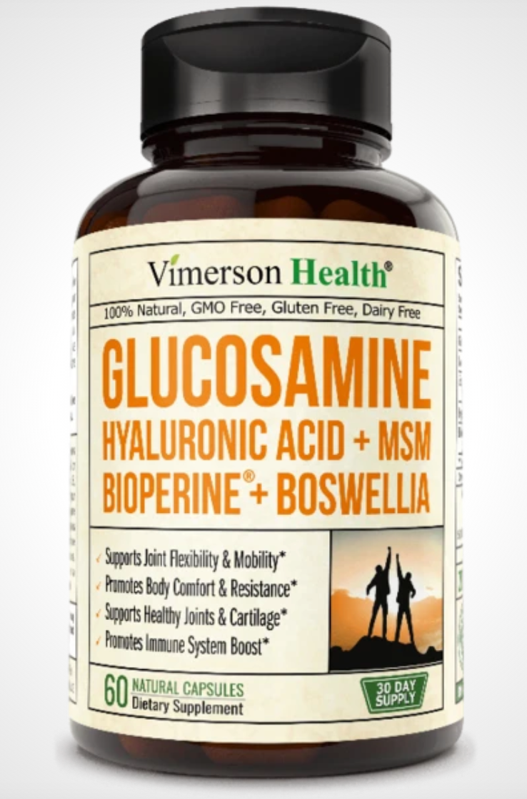 GLUCOSAMINE + HYALURONIC ACID CAPSULES