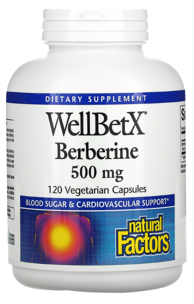 Natural Factors, WellBetX, Berberine