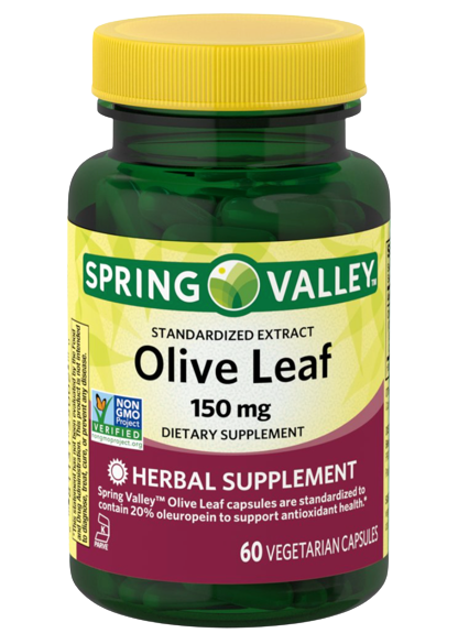 Olive Leaf Extract Capsules, 60 Count