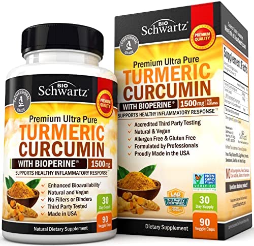 Turmeric curcumin with Bioperine 1500mg