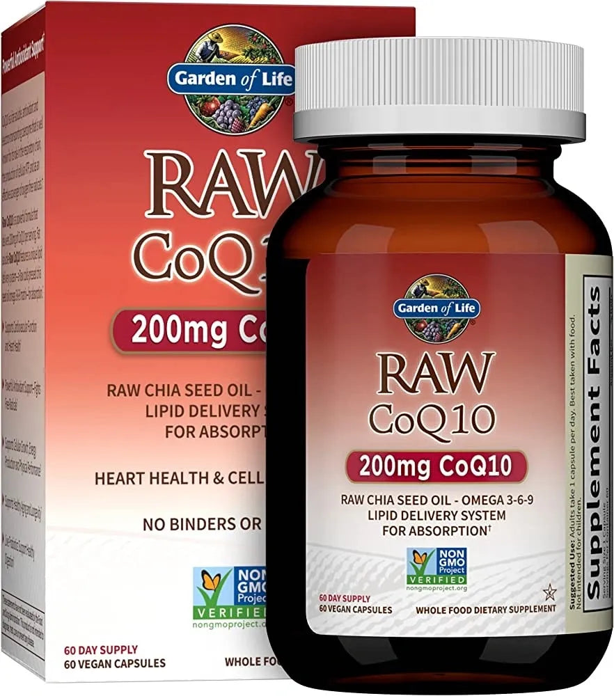 Raw CoQ10 Chia Seed Oil